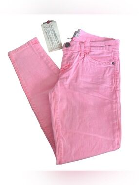 NWT- Current/Elliott Pinky Orange Skinny Jeans